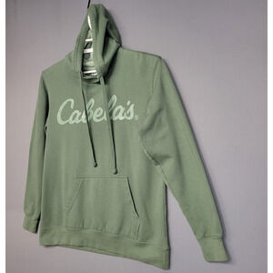 Cabela's Hoodie Mens Medium Pullover Sweatshirt Kangaroo Pocket Outdoor Rustic